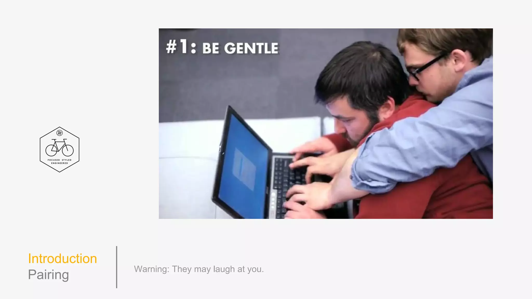 Setup
Introduction Structure Patterns Resources
 