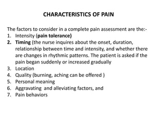 Pain management | PPTX