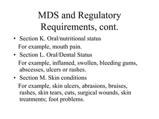 Mds Condition Rash PainManagement.ppt