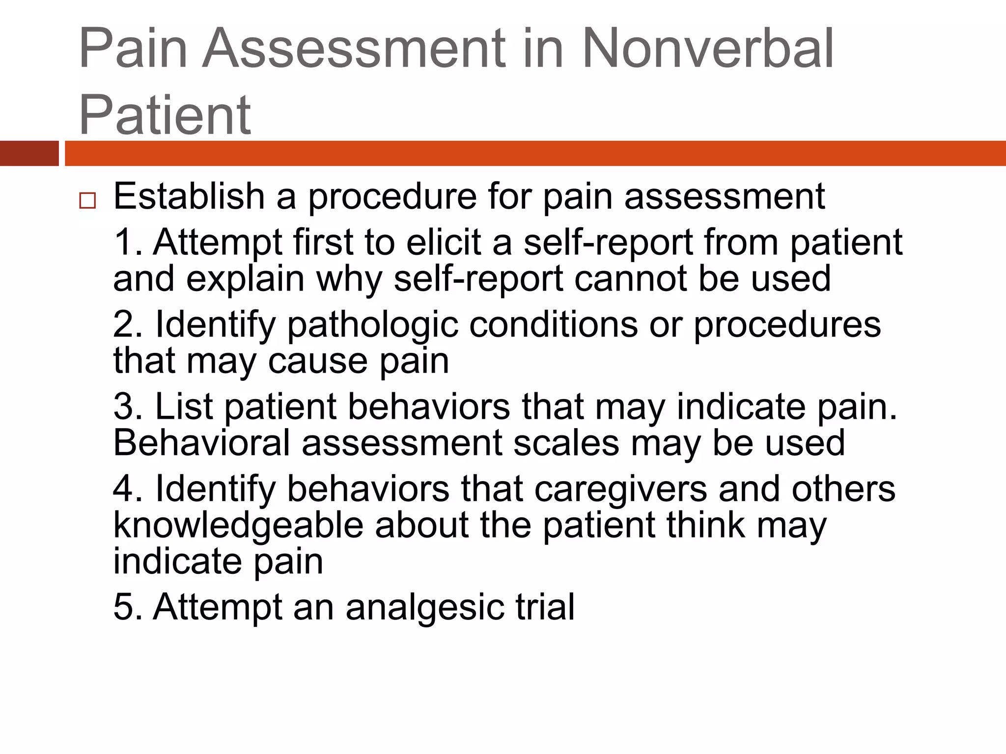 Pain management and prn medications | PPTX