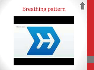 Breathing pattern
 