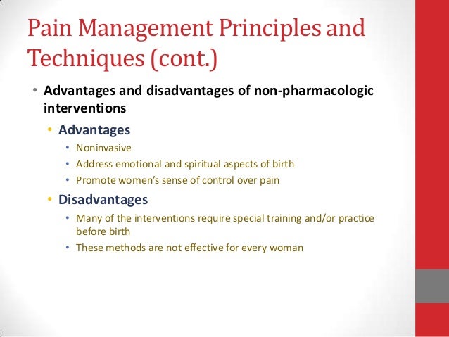 Pain Management During Labor