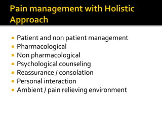 Pain management in emergency | PDF