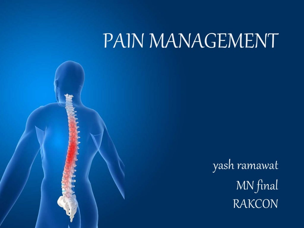 Pain management ppt