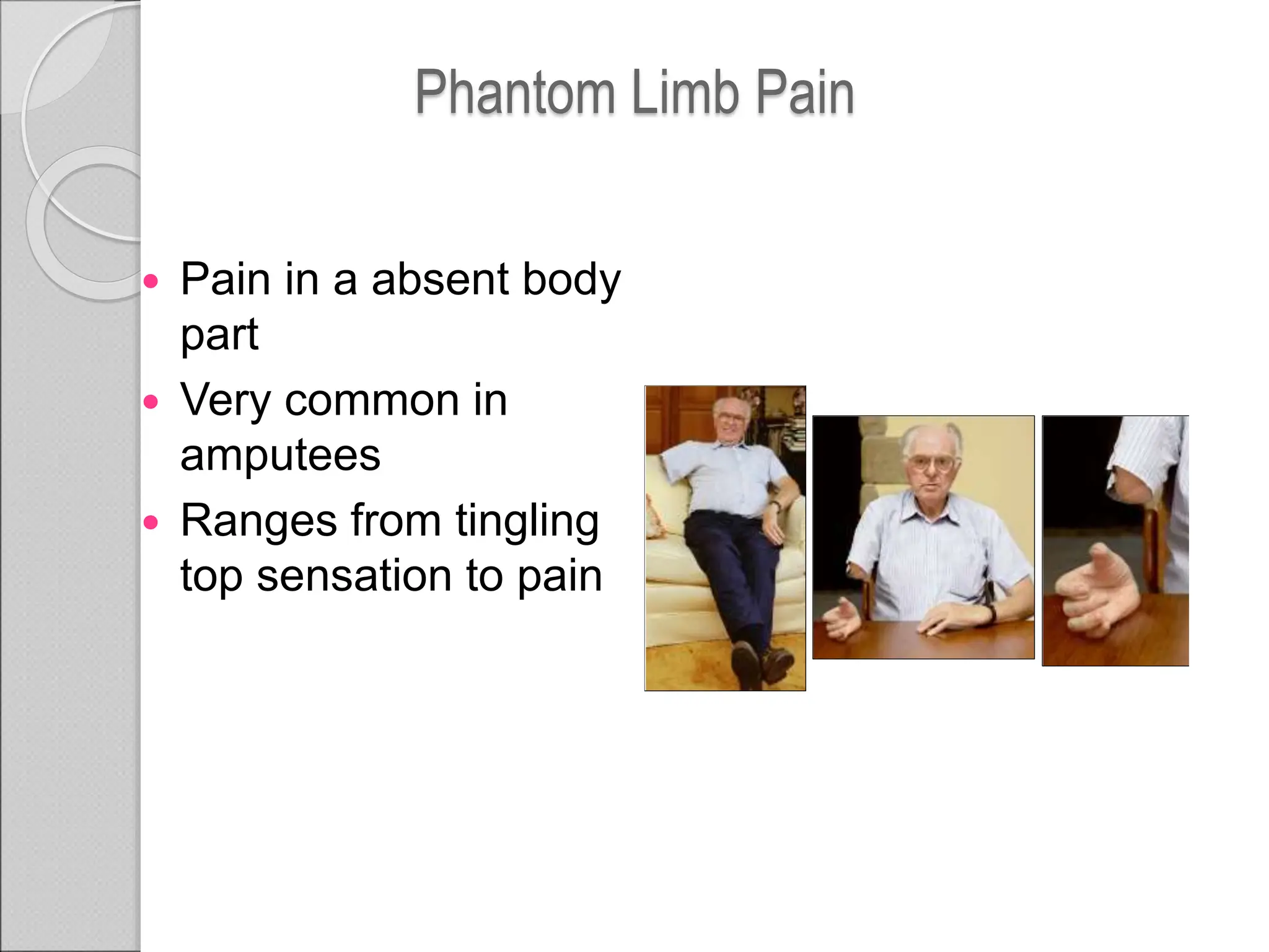 Nervous System, types of pain and pain pathways. | PPT