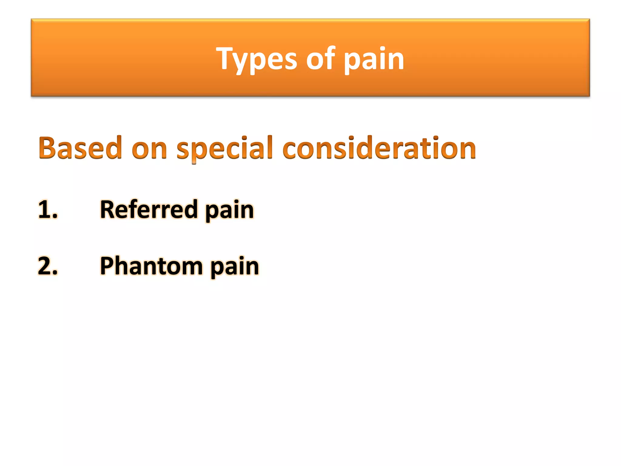 Pain pathway theories of pain | PDF