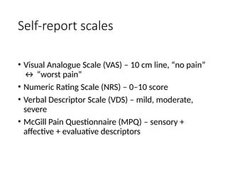 Nrs Questionnaire pain pathway ppt and its management and pathways | PPTX