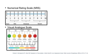 Nrs Visual Scale Comprehensive Review of Pain Pathways.ppt