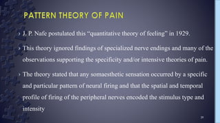 Pain physiology_ neeha | PPTX