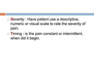 PAIN AND ITS TYPE BY MS.TANVI VAGHELA | PPTX