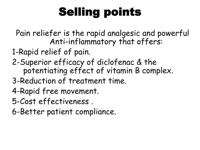 Pain reliever 