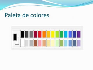 Paleta de colores