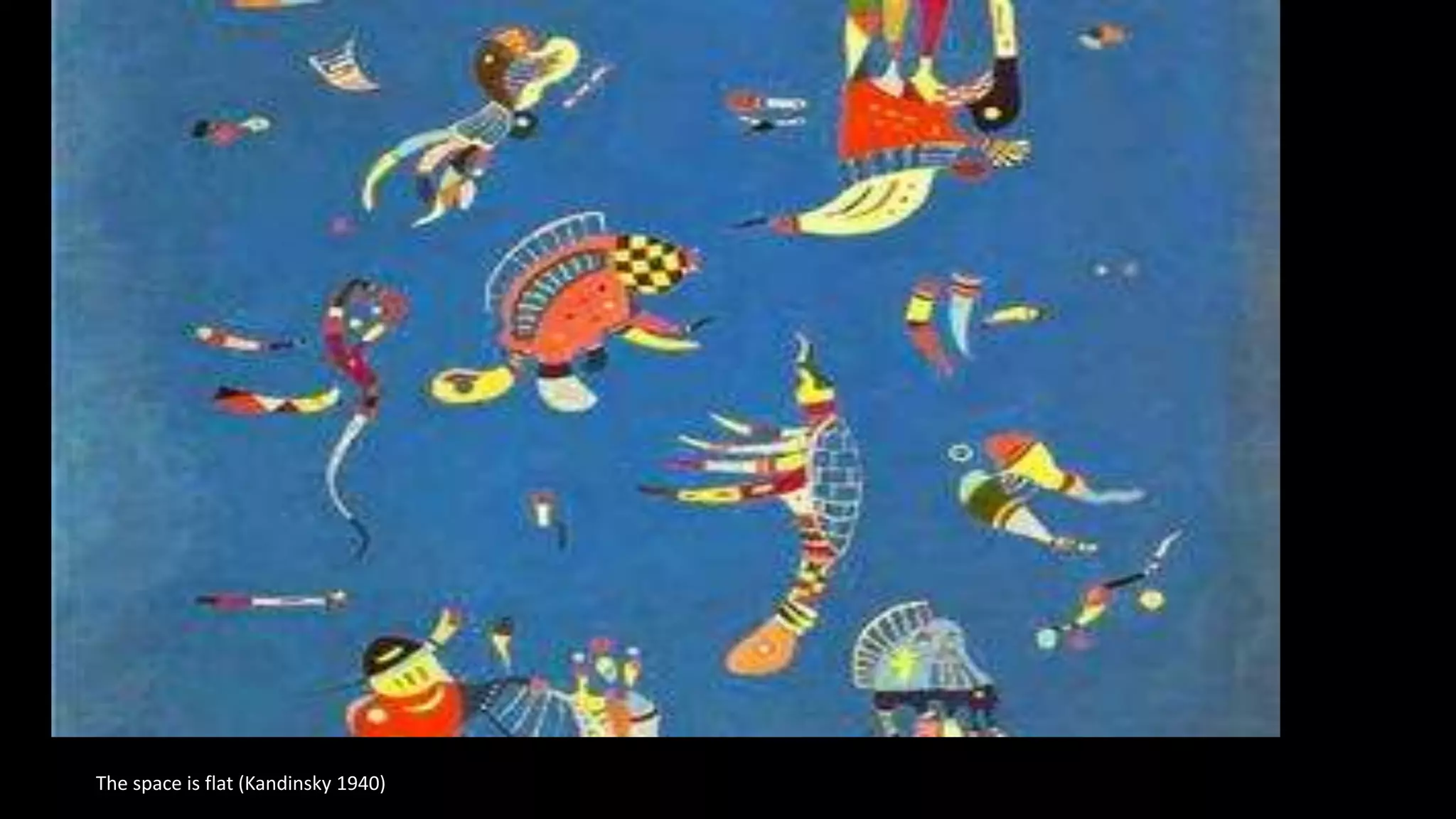 The space is flat (Kandinsky 1940)