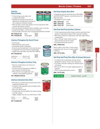Awl Griptex 8.Paint & accessories | PDF