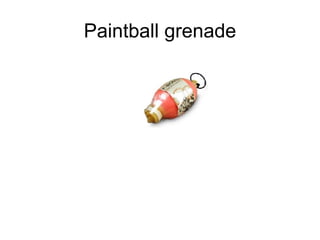 Paintball grenade 
