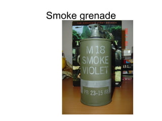 Smoke grenade 