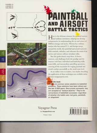 Paintball and airsoft battle tactics