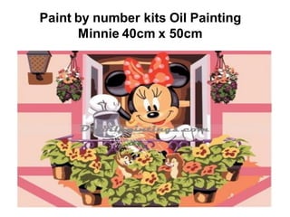 Paint by number kits Oil Painting
      Minnie 40cm x 50cm
 