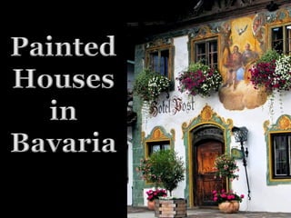 Painted houses in Bavaria