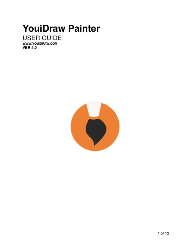 Youidraw Painter User Guide online Paint tool