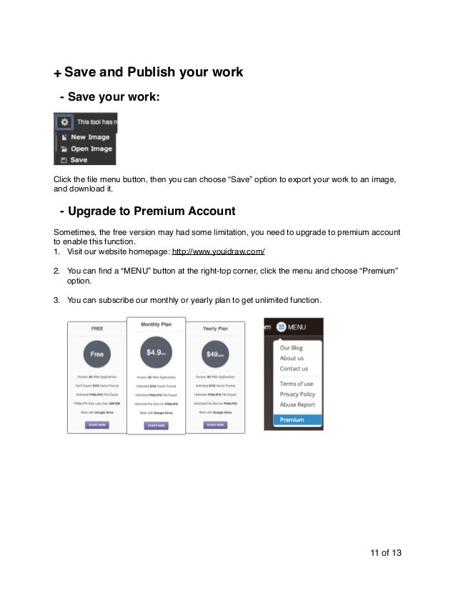 Youidraw Painter User Guide online Paint tool
