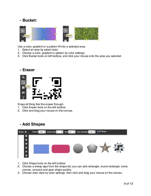 Youidraw Painter User Guide online Paint tool