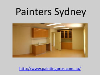 Painters Sydney



http://www.paintingpros.com.au/
 
