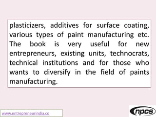 Paint Formulation and Process. How Paint is made? | PPTX