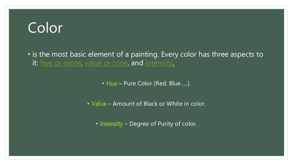 all about Painting (definition, elements, types, styles, history of
