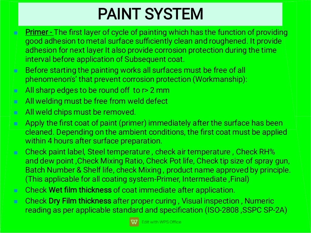 Painting and coating for industrial