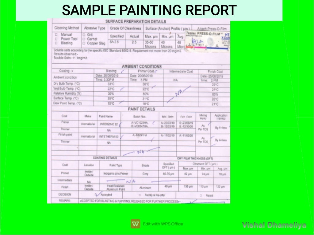 Painting and coating for industrial
