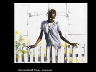 Stephen Scott Young, watercolor
 
