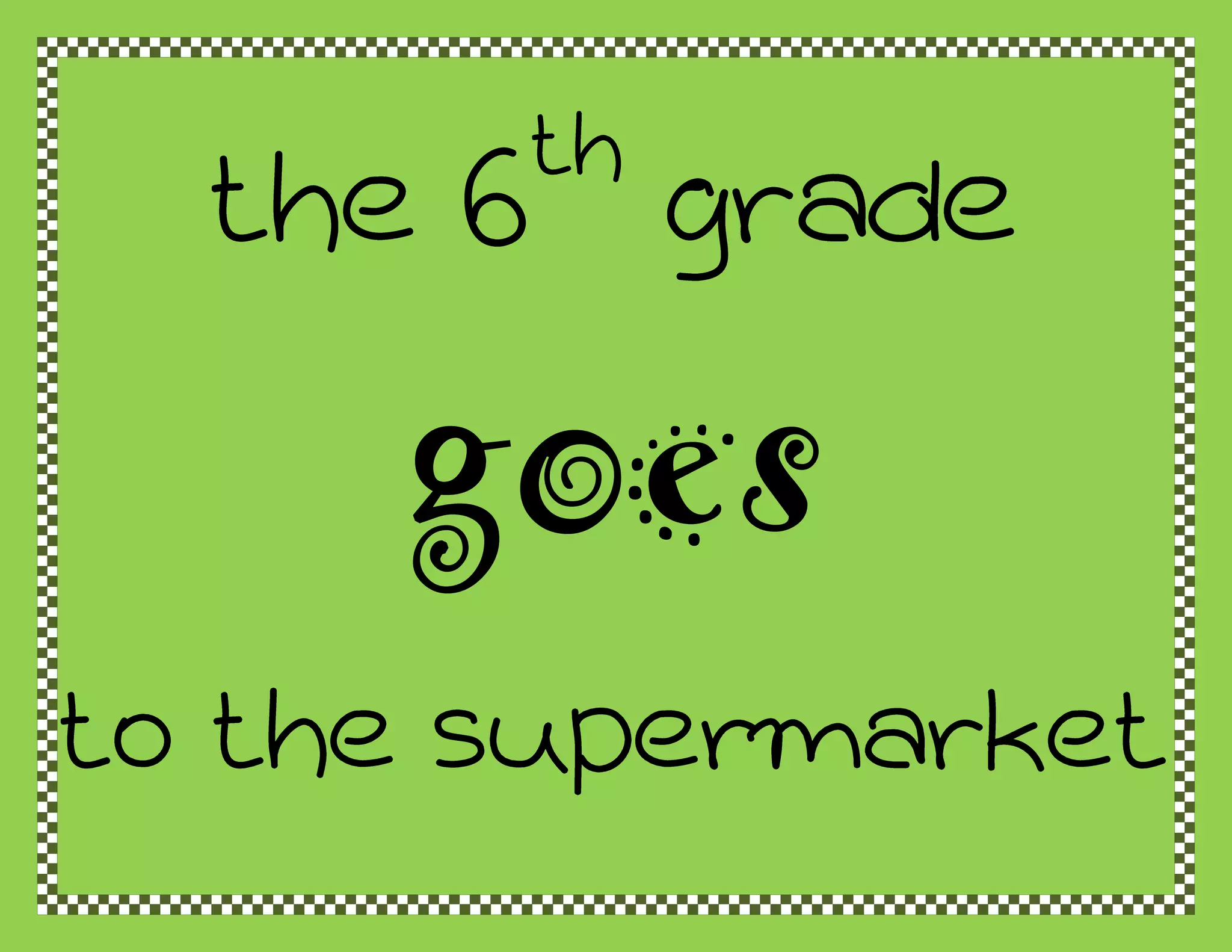 Art project 6th grade Painting and Poetry Supermarket PPT