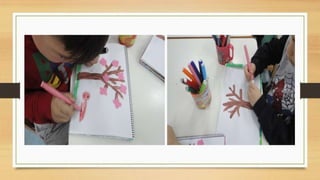 Painting the almont tree 