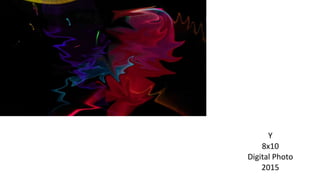 Y
8x10
Digital Photo
2015
 