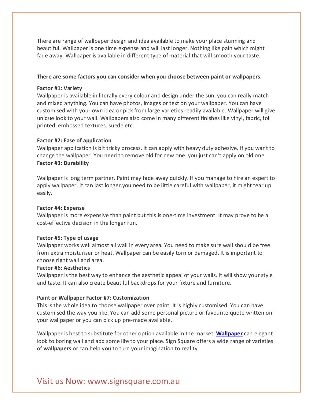 Paint or wallpaper which is better