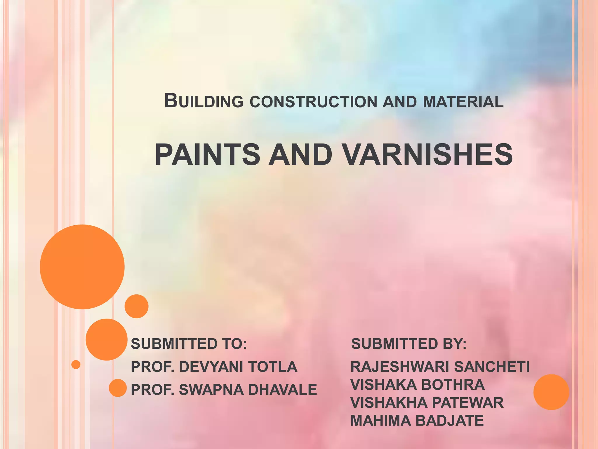 Paint , types of paint | PPT