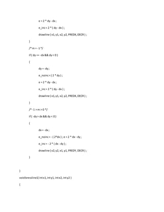 Paint program in c language | DOCX