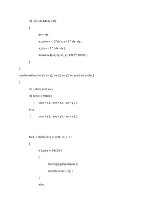Paint program in c language | DOCX