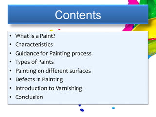Paints | PPT