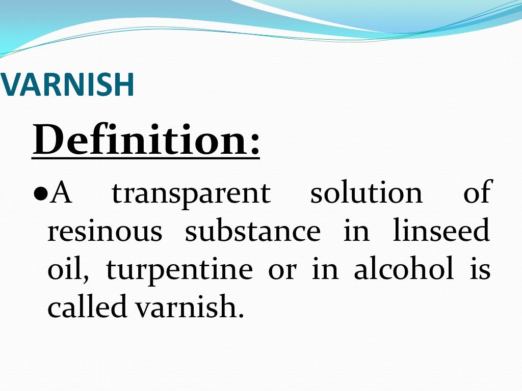What Is The Major Difference Between Paint And Varnish at Patricia