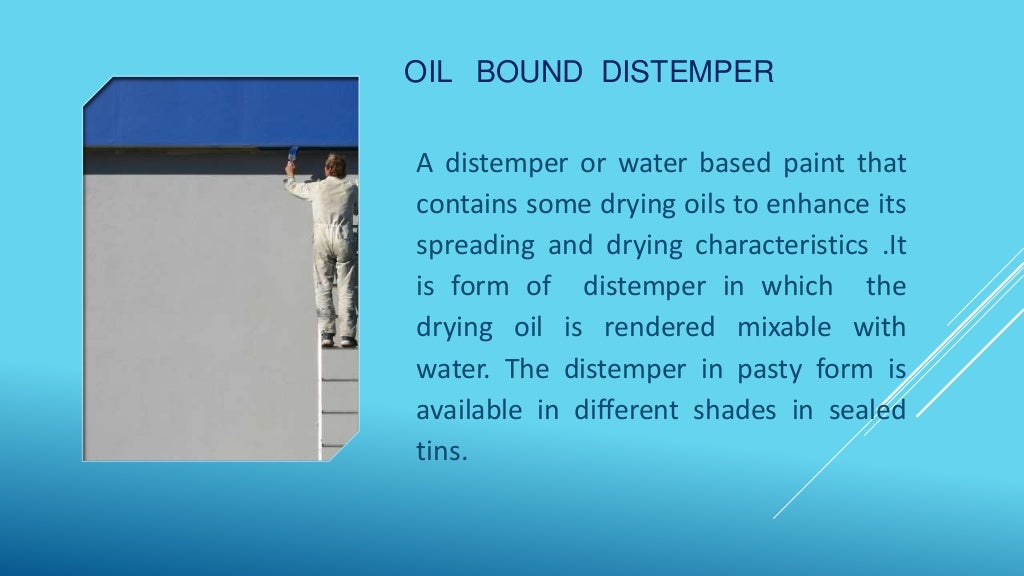 Paint ,varnishes and distempers