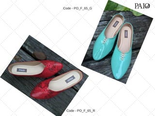 Code - PO_F_65_G
Code - PO_F_65_R
 