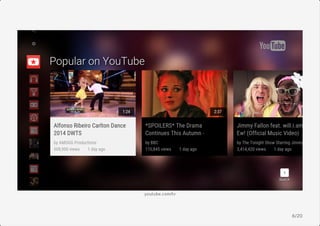 youtube.com/tv 
6/20 
 