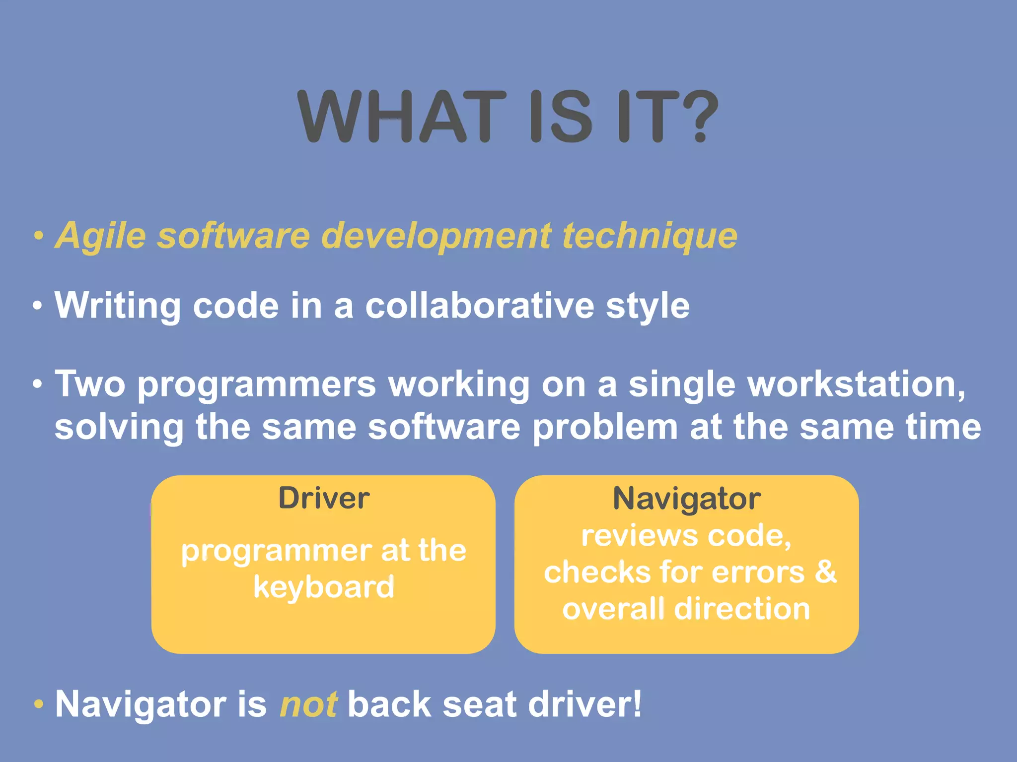 Pair programming | PPT