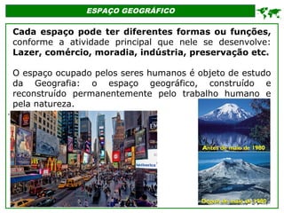 Paisagem, espaço e lugar | PPT