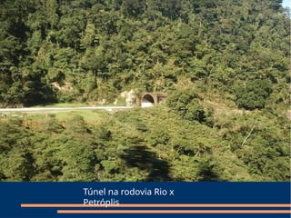 Túnel na rodovia Rio x
Petróplis
 