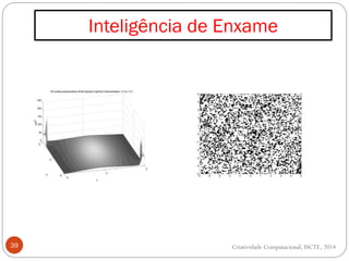 Inteligência de Enxame
39 Criatividade Computacional, ISCTE, 2014
 