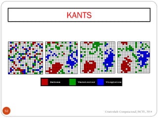 KANTS
52 Criatividade Computacional, ISCTE, 2014
 