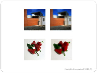 Criatividade Computacional, ISCTE, 2014
 